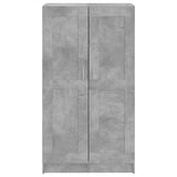 Book Cabinet Concrete Grey 82.5x30.5x150 cm Engineered Wood 802727