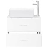 Bathroom Furniture Set White Engineered Wood 3404390