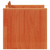 Garden Sofa Wax Brown 79x60x62 cm Solid Wood Pine 844623