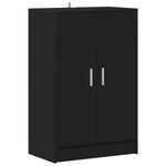 Shoe Cabinet Black 60x35x92 cm Engineered Wood 808928