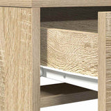 Dressing Table Brown 50 x 41 x 140 cm Engineered Wood 865156