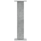 Plant Stands 2 pcs Concrete Grey 30x30x95 cm Engineered Wood 3307876
