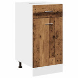 11 Piece Kitchen Cabinet Set Lyon" Old Wood Engineered Wood 3328579