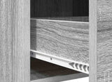 Sideboard Grey Sonoma 75 x 36 x 80 cm Engineered Wood 8011120