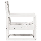 Garden Chair White 57.5x63x76 cm Solid Wood Pine 832548
