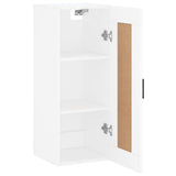 Wall Mounted Cabinet White 34.5x34x90 cm Engineered Wood 830500