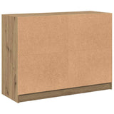 Sideboard Artisian Oak 102x37x75.5 cm Engineered Wood 3318725