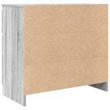 Sideboard with Drawer Grey Sonoma 71x35x65 cm Engineered Wood 861603