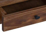 Bedside Table Brown 30 x 30 x 47 cm Solid Reclaim Wood 42012370