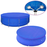 Pool Covers 2 pcs PE Round 460 cm 90 g/m 3082801