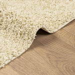 ZNTS Shaggy Rug PAMPLONA High Pile Modern Gold 300x400 cm 375352