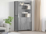Tall Cabinets Grey Sonoma 79 x 36 x 200 cm Engineered Wood 3403043