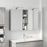 Bathroom Cabinet Set 3 pcs 100 x 10.5 x 60.5 cm Engineered wood 3403709