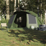 Fishing Tent 5-Person Olive Green Waterproof 4009389