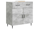 Sideboard Concrete Grey 66 x 34.5 x 89.5 cm Engineered Wood 894868