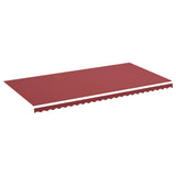 Awning Replacement Fabric Burgundy Red 6x3 m Polyester 311973