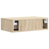 Wall-Mounted Side Table Sonoma Oak 87.5 x 34.5 x 17 cm 898837