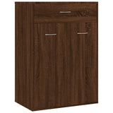 Shoe Cabinet Brown Oak 60x35x84 cm Engineered Wood 815419