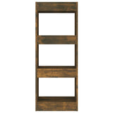Book Cabinet/Room Divider Smoked Oak 40x30x103 cm 813587