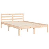 Bed Frame without Mattress Double Solid Wood 3195261
