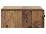 Wall-Mounted Bedside Cabinet 2 pcs Old Wood 49 x 34.5 x 20 cm 898122