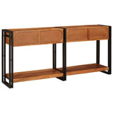 Console Tables 2 pcs Brown 160 x 33 x 75 cm Solid Acacia wood 3324224