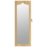 Mirror Jewellery Cabinet Wall Mounted 37.5x10x106 cm 353228