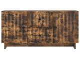 Sideboard Smoked Oak 89 x 34.5 x 60 cm Engineered Wood 893970