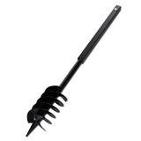 Ground Drill with Handle 120 mm with Extension Tube 13 m Steel 270525