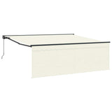 Retractable Awning Manual Cream 400 x 300 cm Polyester 3330493