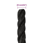 Work Rope Black 20 mm 100 m Polypropylene 153031