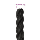 Work Rope Black 20 mm 100 m Polypropylene 153031