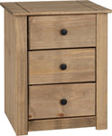 ZNTS Panama 3 Drawer Bedside 100-103-021