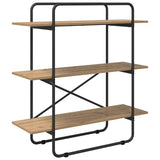 Bookshelf 3-Tier 100 x 35 x 105 cm PB Artisan Oak 8007797
