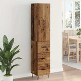 Highboard Old Wood 34.5 x 34 x 90 cm Engineered Wood 3402723
