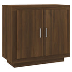 ZNTS Sideboard Brown Oak 80x40x75 cm Engineered Wood 817236