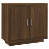 ZNTS Sideboard Brown Oak 80x40x75 cm Engineered Wood 817236