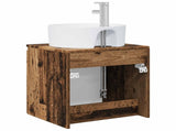Wall-Mounted Sink Vanity Old Wood 49.5 x 44.5 x 65 cm 890440