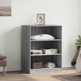 Wardrobe Grey Sonoma 77x48x102 cm Engineered Wood 840826