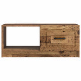 Coffee Table Old Wood 90 x 50 x 37 cm Engineered Wood 895883