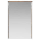 Bathroom Mirror Cabinet Smoked Oak 33 x 11.5 x 50 cm 889219