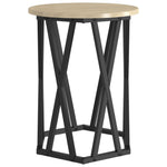 ZNTS Side Tables 2 pcs Sonoma Oak Engineered Wood 868262