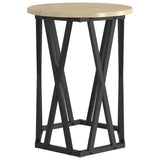 ZNTS Side Tables 2 pcs Sonoma Oak Engineered Wood 868262