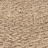 Rug ZIZUR 200 cm Jute Look Indoor and Outdoor 4006166