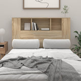 Headboard Cabinet Sonoma Oak 120x18.5x102.5 cm 811919
