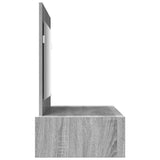 Dressing Table Grey 100 x 40 x 70 cm Engineered Wood 865213