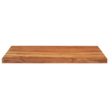 Table Top 90x80x2.5 cm Rectangular Solid Wood Acacia 370939