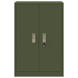 Storage Cabinet Olive Green 60 x 40 x 90 cm Steel 891728