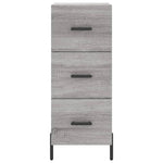 Highboard Grey Sonoma 34.5x34x180 cm Engineered Wood 3198863