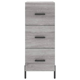 Highboard Grey Sonoma 34.5x34x180 cm Engineered Wood 3198863